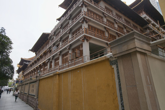 上海靜安寺 寺廟建筑 中式建筑