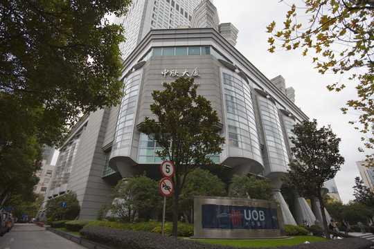 上海現(xiàn)代建筑 南京西路 都市
