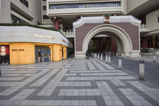 上?，F(xiàn)代建筑 南京西路 都市