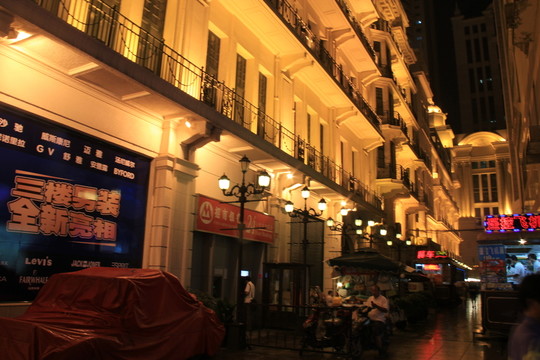 上海南京路 商業(yè)街 著名景點