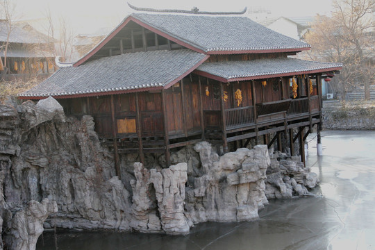 中華民族園建筑  民俗