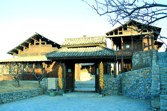 中華民族園建筑  民俗