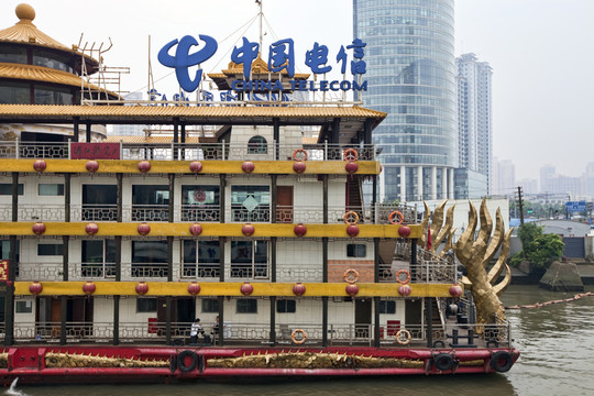 上海外灘 外灘游輪 游船 浦江