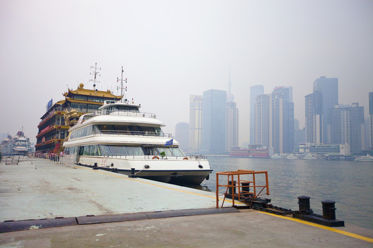上海外灘 外灘游輪 游船 浦江