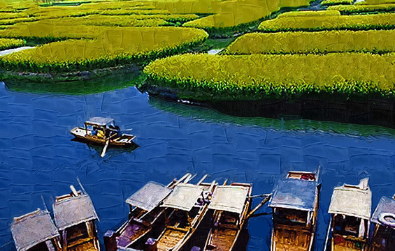 抽象畫 油畫