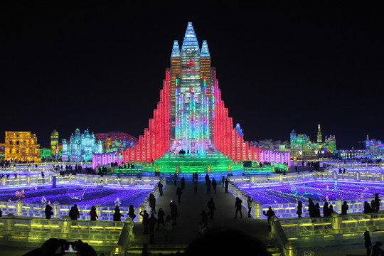 冰雪大世界夜景
