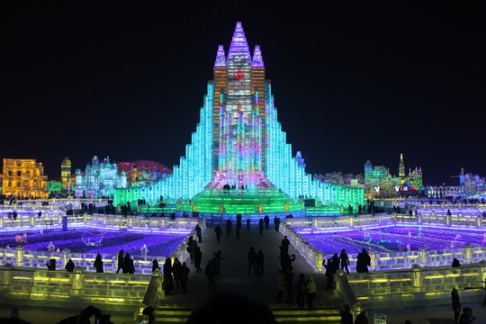 冰雪大世界全景