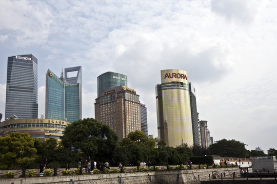 上海 陸家嘴 現(xiàn)代建筑 都市