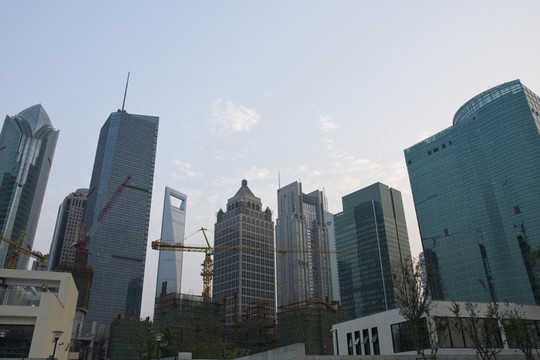 上海 陸家嘴 現(xiàn)代建筑 都市