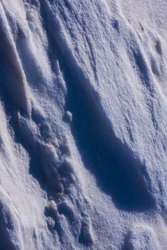 雪層 白雪