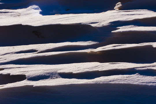 雪層 冰層