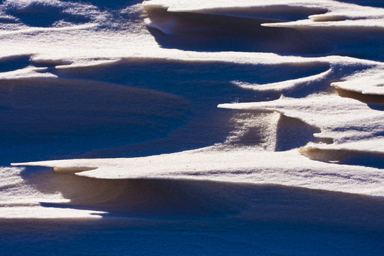 雪層 冰層