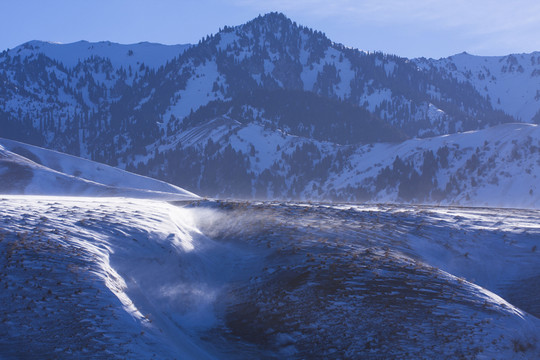 雪山  高原