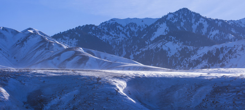 雪山  高原