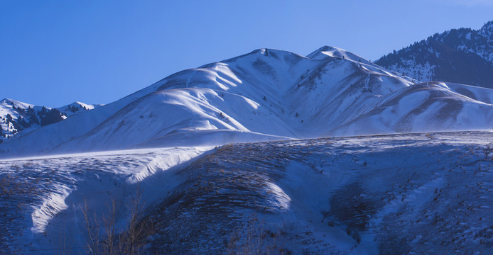 雪山  高原