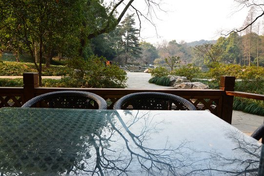 公園一角