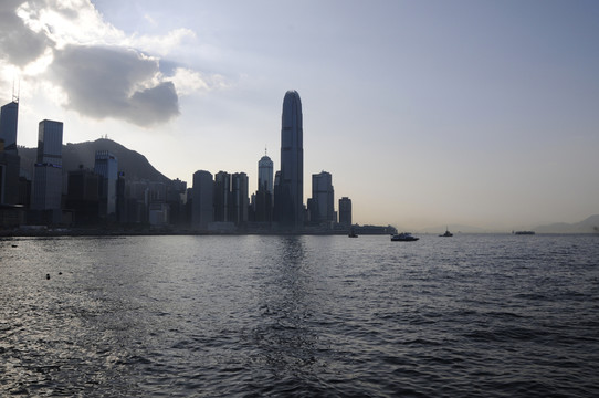 香港風(fēng)光 維多利亞港