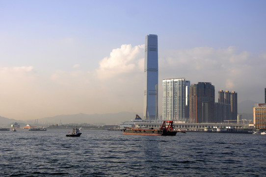 香港風(fēng)光 維多利亞港