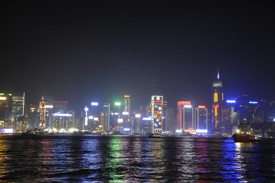 香港風(fēng)光 維多利亞港