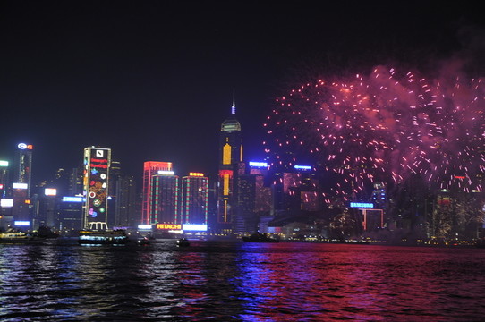 香港風光 維多利亞港
