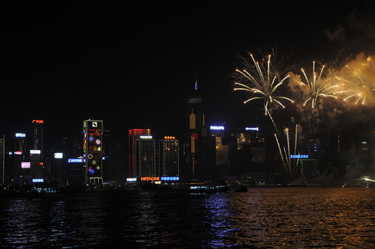 香港風(fēng)光 維多利亞港