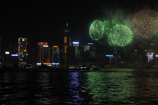 香港風光 維多利亞港