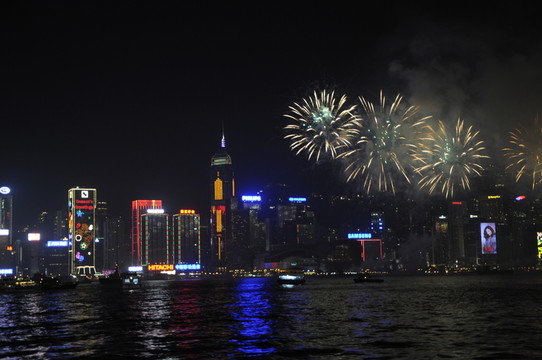 香港風(fēng)光 維多利亞港