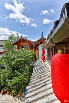 云南麗江納西族民居建筑