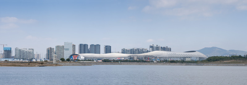 深圳都市風(fēng)光 深圳灣體育中心