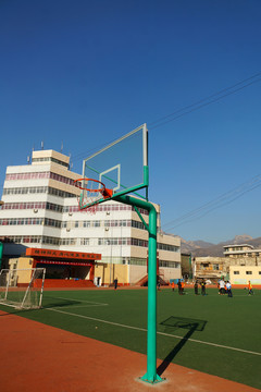 籃球架 操場
