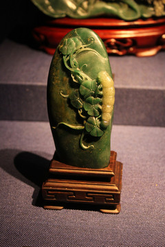 玉雕 碧玉 吉祥 玉器 擺件