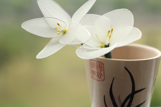 杯與花
