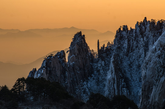 黃山風光