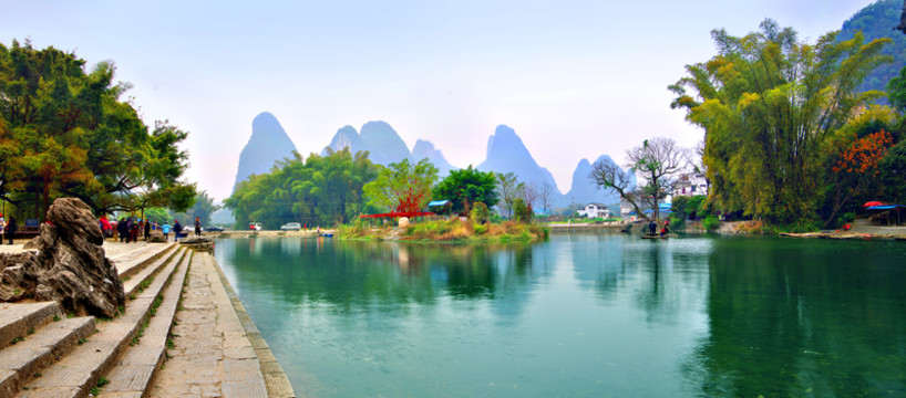 桂林山水 大榕樹景區(qū)