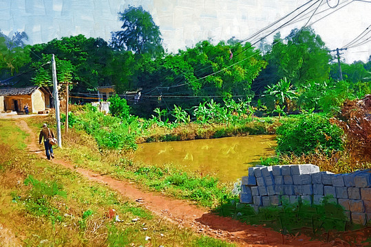 田野風(fēng)景