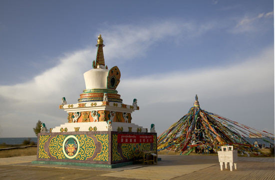 白塔經(jīng)幡