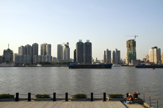 上海 外灘 浦江 港口 現(xiàn)代