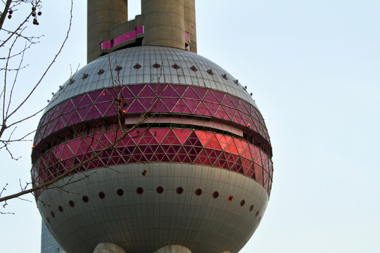 上海 東方明珠 電視塔 陸家嘴
