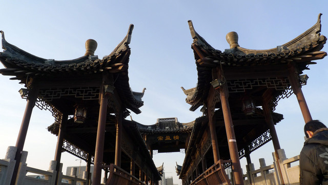 江蘇 淮安 橋梁 城市 建筑