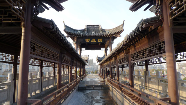 江蘇 淮安 橋梁 城市 建筑