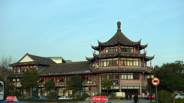 江蘇 淮安 街景 城市 建筑