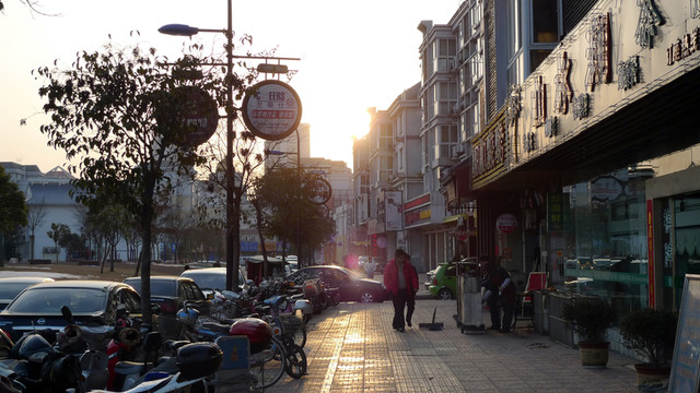 江蘇 淮安 街景 城市 建筑
