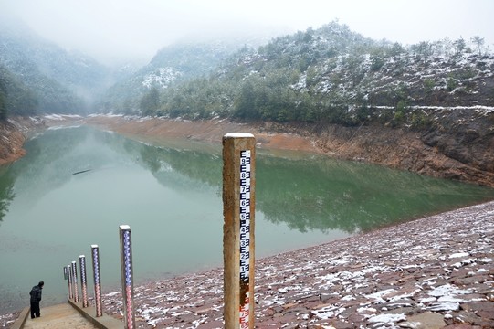水庫 測(cè)水
