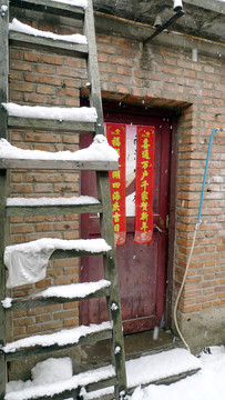 民居 門 百姓生活 庭院  家