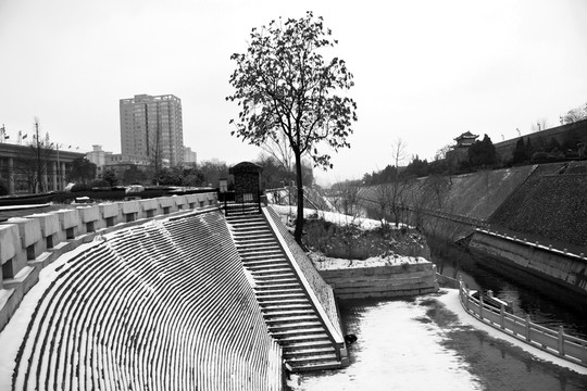 環(huán)城公園雪景