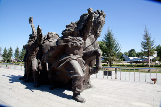 中國(guó)航空博物館雕塑