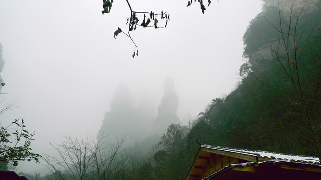 中國四川 九寨溝 原生態(tài) 冬天
