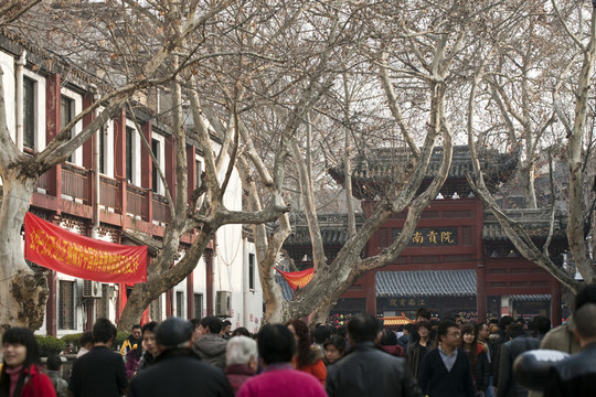 南京夫子廟 商業(yè)街 旅游景點(diǎn)