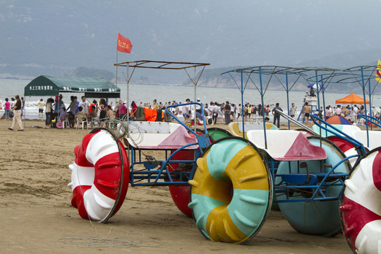 浙江 朱家尖 南沙海濱 海邊