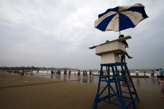 浙江 朱家尖 南沙海濱 海邊